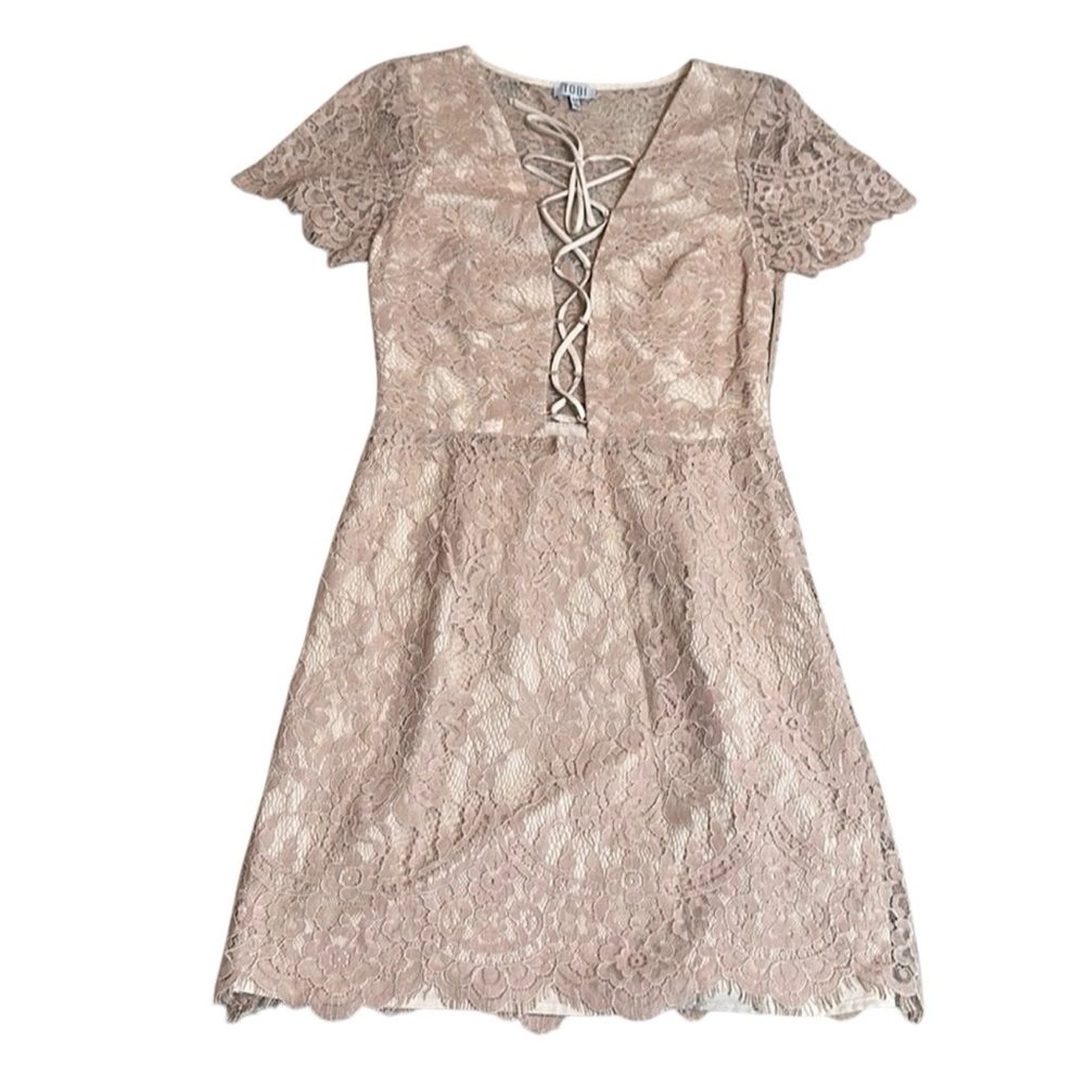 Lace Up Tobi Mini Dress